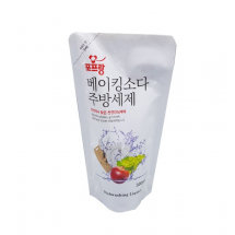 베이킹소다 주방세제 리필 300ml 자연유래성분 천연안심세제 설거지 1종세척제